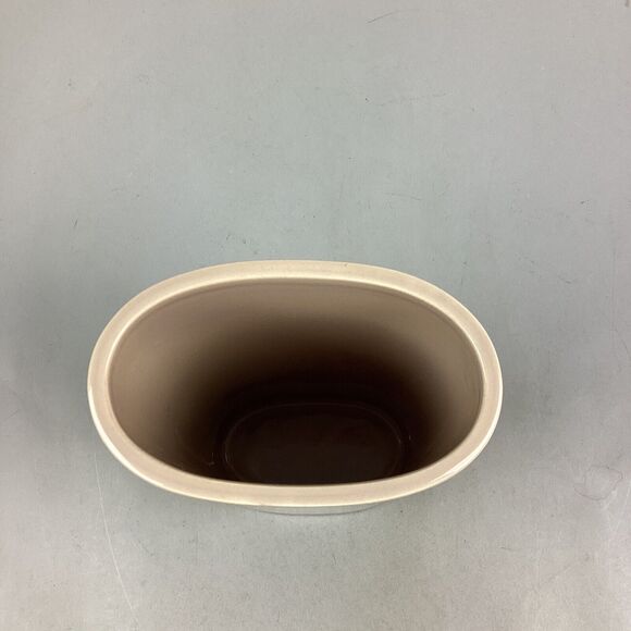 Large Oval Cream Colored Vase - 12”H - Picture 6 of 8